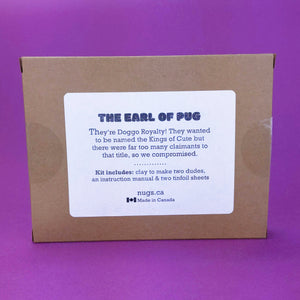 Make Your Own Earl of Pug! Each kit makes two little Pugs.