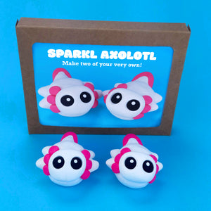 Make Your Own Axolotl Kit! Each kit makes 2 Axolotls